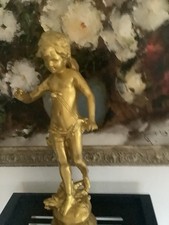 Bronce Skulptur Engel Von