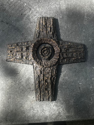 Bronzekreuz grabschmuck - -,