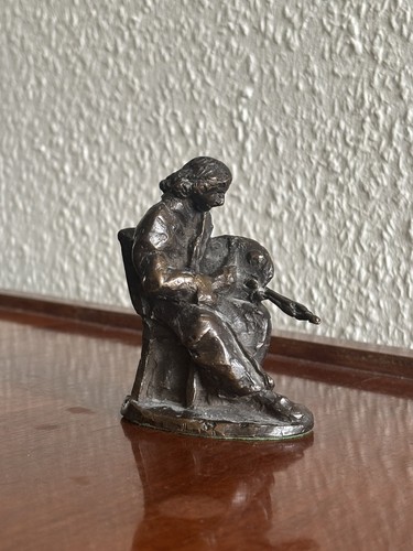 Vintage myron bronze - vintage, bronze-figur