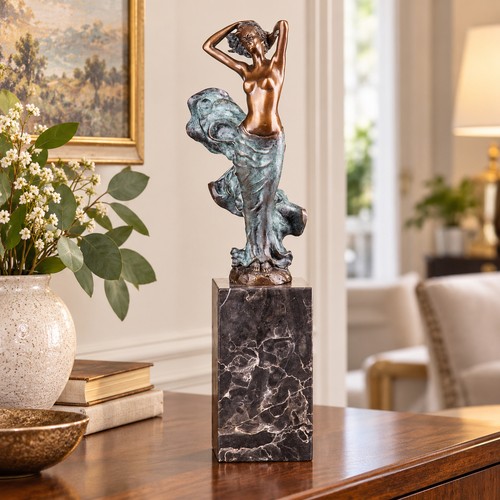 Bronze skulptur weiblicher akt - bronze,