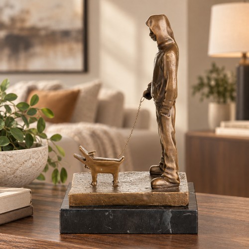 Bronze skulptur choose your - „choose,