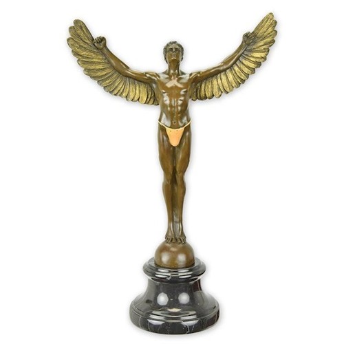 Ikar bronzeskulptur ikarus - bronzeskulptur,