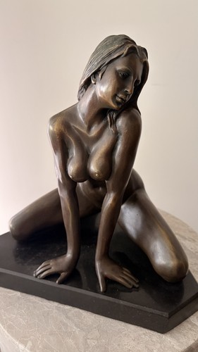 Bronze akt skulptur - bronze, nino