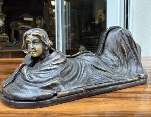 Bronze figur aufklappbar - bronze,