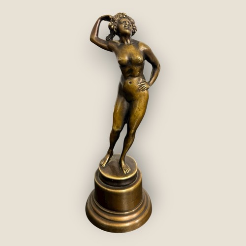 Bronze figur akt - akt, o.