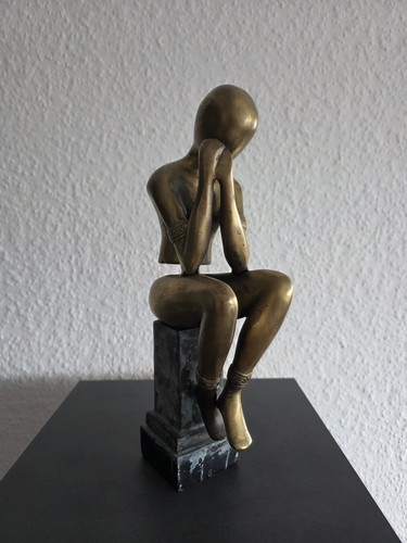 Moderne bronze skulptur - skulptur, „der