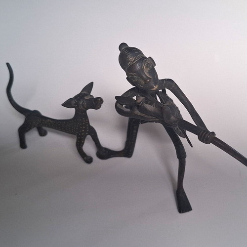 Bronze skulptur figurengruppe - bronze,