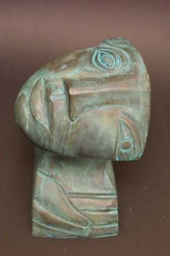 Bronze büste picasso - büste, picasso's