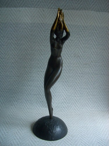 Bronze aktfigur auf der - auf,