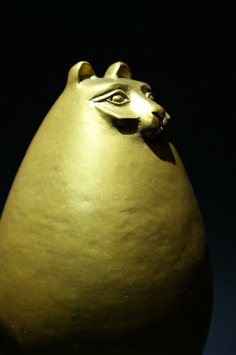 Signiert bronze katze gato - el,