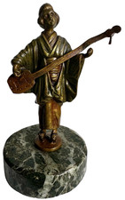 Bronzefigur einer japanischen