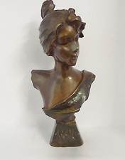 Jugendstil Bronzefigur -