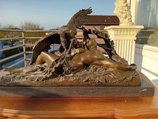 XL Bronzeskulptur  Bronsefigur