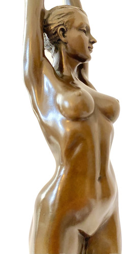 Bronzefigur bronze akt - bronzefigur-,