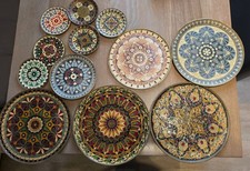 Sammlung Bronze Teller mit