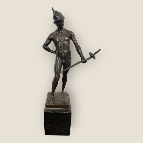 Bronze figur schmidt hofer - bronze,