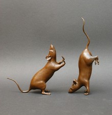 Bronze Buchstützen-Set