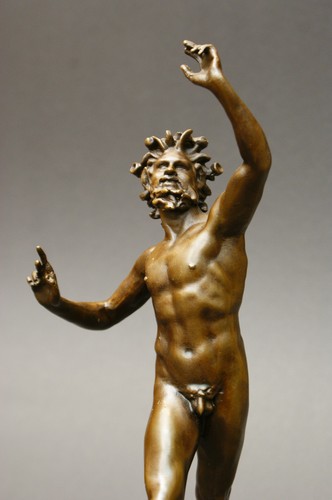 Bronze skulptur dertanzender - bronze, 'dertanzender