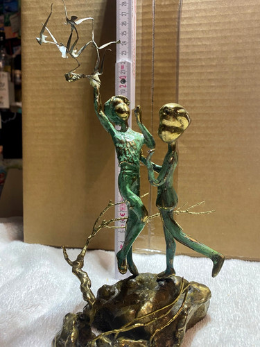 Bronze skulptur 70er malcom - 70er,