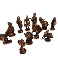 Kunstguss Sammlung 11x Bronze