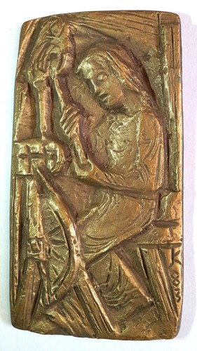 Bronze wandrelief die - wandrelief, "die