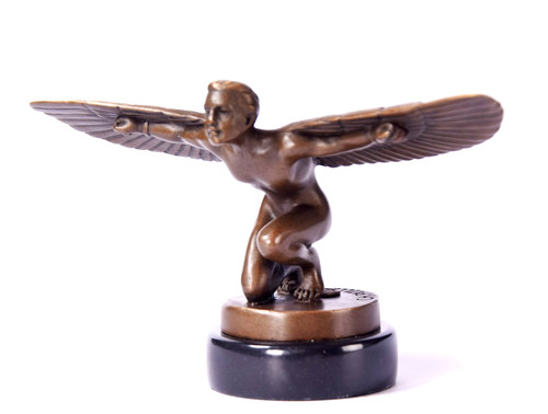 Bronze statue ikarus icarus - ikarus,