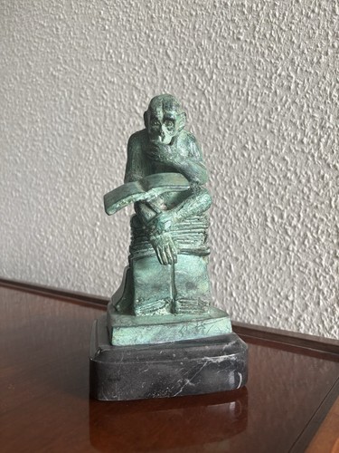 Bronze skulptur denkender - bronze, „denkender