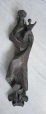 Große schwere Bronze Skulptur