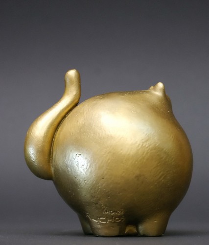 Bronzefigur kitty cat - ', ' -