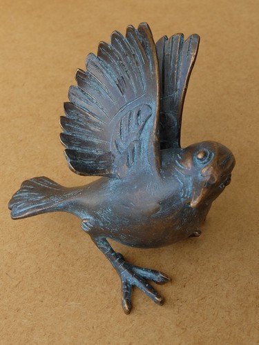 Bronze vogel spatz 12 - bronze,