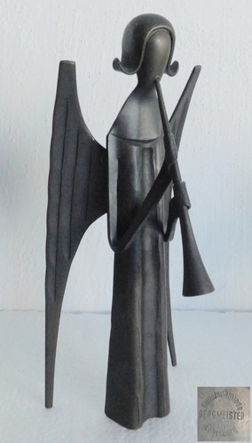 Bronzefigur engel stehend - bronzefigur,