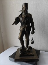 Bergmann Bronzefarbe Skulptur