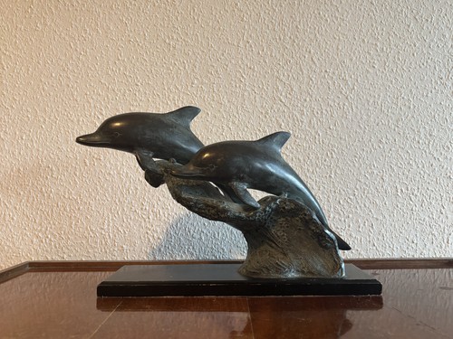Maritime delfin skulptur - maritime, aus
