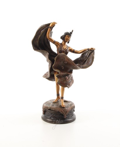 Bronzefigur skulptur - bronzefigur,