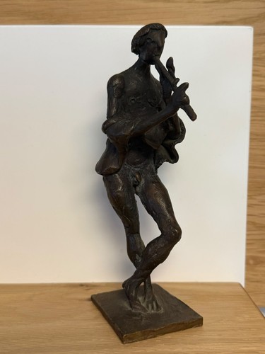 Bronzefigur karl ullrich nuss - bronzefigur,