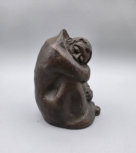 Bronzefigur hirte heinz - hirte,