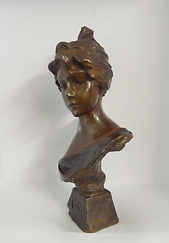 Jugendstilfigur alda nach - jugendstilfigur, e