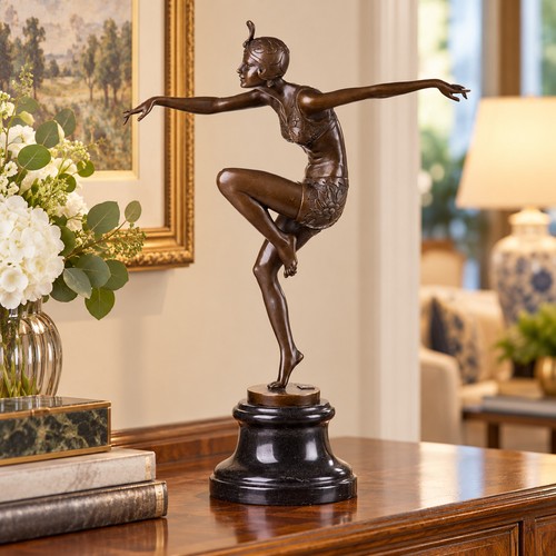 Bronze skulptur con brio - bronze, „con
