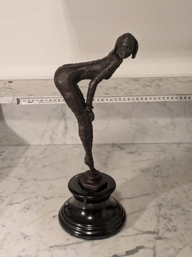 Art deco skulptur tänzerin - skulptur, 'tÄnzerin'