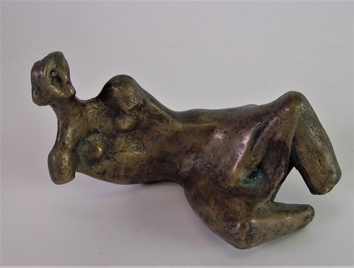Moderne bronze skulptur akt - moderne,