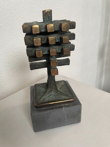 Bronze skulptur prof benno - skulptur,