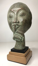 Vintage Bronze Skulptur