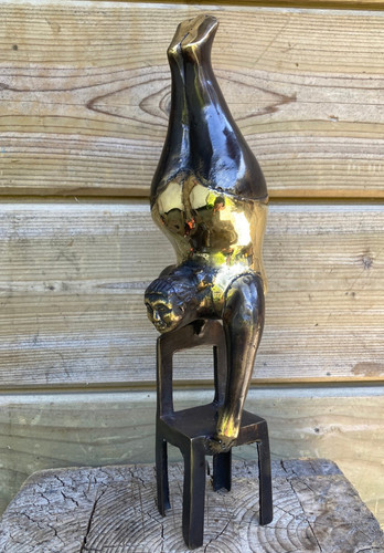27cm bronze frau figur - frau,