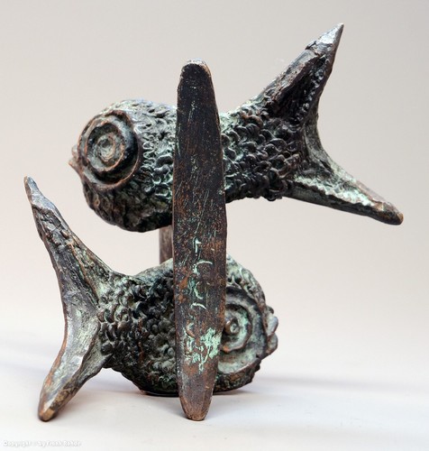 Moderne massive bronze zwei - moderne,