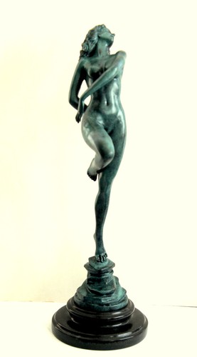 Bronze figur akt tänzerin - akt,,