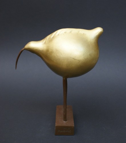 Bronze skulptur kiwi - „,