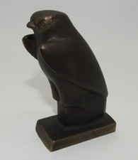 ältere Bronze Figur Falke
