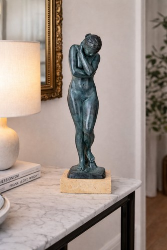 Bronze skulptur eva nach - eva,