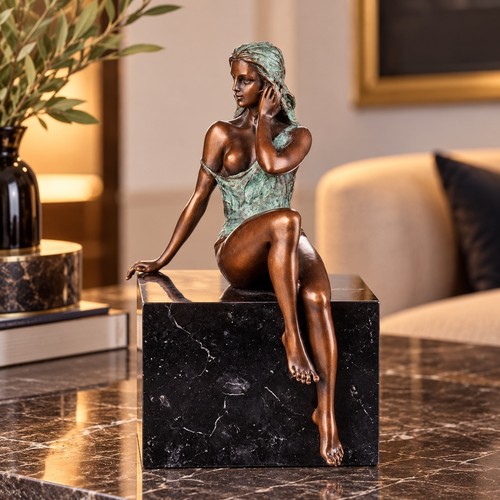 Bronze skulptur freizügige - bronze,