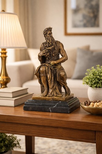 Bronze skulptur moses - bronze,